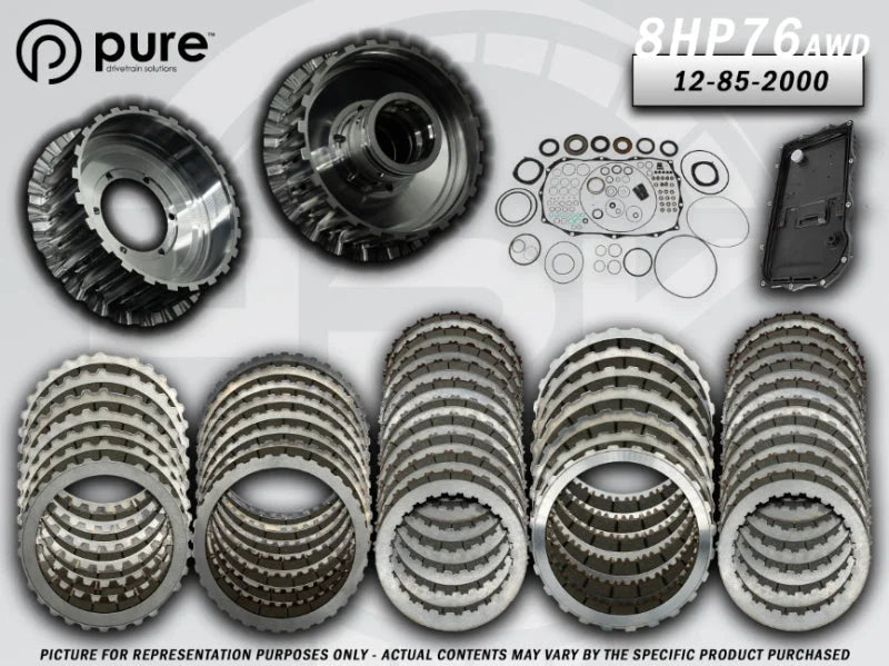 PDS 8HP76 High Performance Transmission Hard Parts Kit - AWD - Stage 2