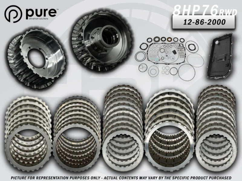 PDS 8HP76 High Performance Transmission Hard Parts Kit - RWD - Stage 2