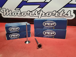 PEP +1mm Stainless Steel Valve Set 95-99 Eclipse Talon Neon 420a - Main Product View