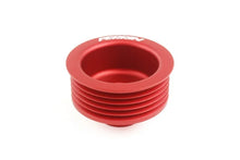 Load image into Gallery viewer, PERRIN 02-05 Subaru WRX / 04-06 STI / 93-11 Impreza Lightweight Alternator Pulley - Red - Side View