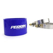 Load image into Gallery viewer, PERRIN 02-07 Subaru WRX / 04-21 STI / 04-08 FXT Intercooler Coupler Kit - Blue - Main Product View