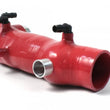 Load image into Gallery viewer, PERRIN 02-07 Subaru WRX / 04-21 STI / 04-08 Forester XT Turbo Inlet Hose - Red - Side View