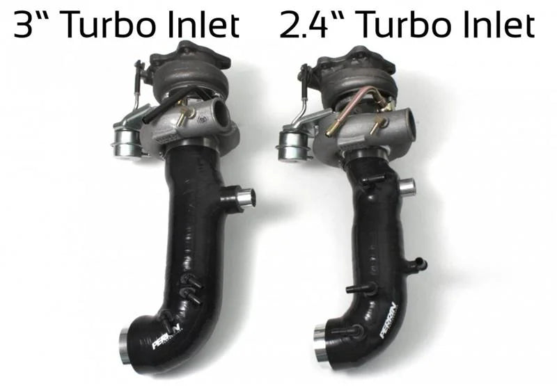PERRIN 02-07 Subaru WRX / 04-21 STI Turbo Inlet Hose 3in. (For Aftermarket Turbos Only) - Black - Additional View 8