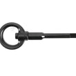 Load image into Gallery viewer, PERRIN 02-07 Subaru WRX/STI Tow Hook Kit (Front) - Flat Black - Installation View