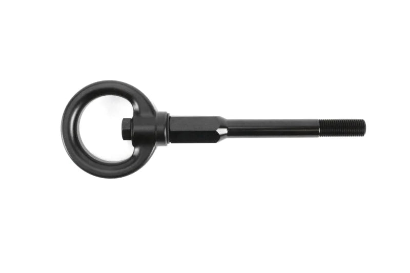 PERRIN 02-07 Subaru WRX/STI Tow Hook Kit (Front) - Flat Black - Installation View
