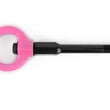 Load image into Gallery viewer, PERRIN 02-07 Subaru WRX/STI Tow Hook Kit (Front) - Hyper Pink - Installation View