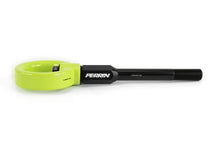 Load image into Gallery viewer, PERRIN 02-07 Subaru WRX/STI Tow Hook Kit (Front) - Neon Yellow - Side View