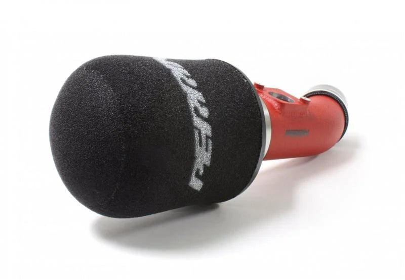 PERRIN 02-07 Subaru WRX/STi / 04-08 Forester XT Short Ram Intake - Red - Side View