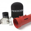 Load image into Gallery viewer, PERRIN 02-07 Subaru WRX/STi / 04-08 Forester XT Short Ram Intake - Red - Back View