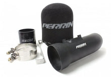 Load image into Gallery viewer, PERRIN 02-07 Subaru WRX/STi / 04-08 Forester XT Short Ram Intake - Black - Back View