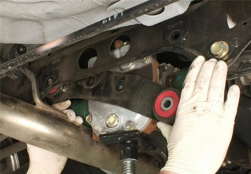 PERRIN 02-07 Subaru WRX/STi / 93-07 Impreza / 98-08 Forester Rear Differential/Subframe Lockdown Sys - Main Product View