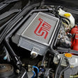 Load image into Gallery viewer, PERRIN 02-07 Subaru WRX/STi/Impreza / 04-08 Forester Front Strut Brace - Black - Back View