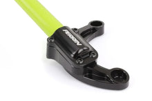 Load image into Gallery viewer, PERRIN 02-07 Subaru WRX/STi/Impreza / 04-08 Forester Front Strut Brace - Neon Yellow - Installation View