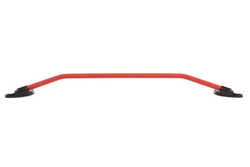 PERRIN 02-07 Subaru WRX/STi/Impreza / 04-08 Forester Front Strut Brace - Red - Side View
