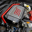 Load image into Gallery viewer, PERRIN 02-07 Subaru WRX/STi/Impreza / 04-08 Forester Front Strut Brace - Red - Back View