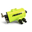 Load image into Gallery viewer, PERRIN 02-14 Subaru WRX / 04-21 STI / 05-09 LGT &amp; OBXT (w/FMIC Only) Air Oil Separator - Neon Yel. - Additional View 5