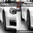 Load image into Gallery viewer, PERRIN 02-14 Subaru WRX / 2004 STI / 13-25 BRZ &amp; Toyota GR86 30mm Wheel Spacers 5x100 56mm CB - Pair - Side View