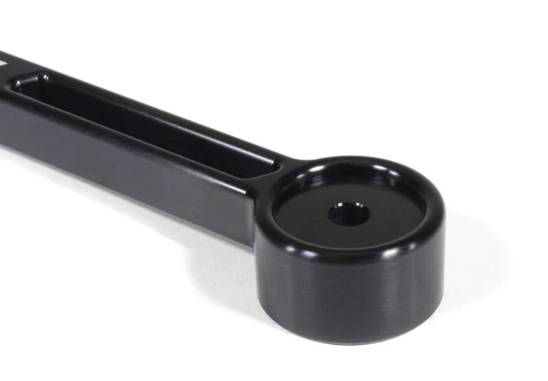PERRIN 02-25 Subaru Impreza/WRX/STI & 13-25 Crosstrek/BRZ/FR-S/GR86/GR86 Battery Tie Down - Black - Main Product View