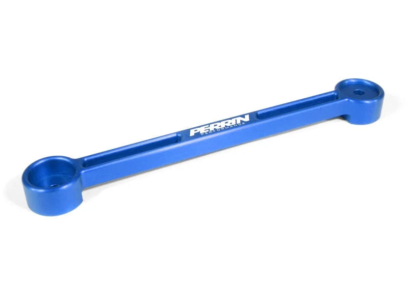 PERRIN 02-25 Subaru Impreza/WRX/STI & 13-25 Crosstrek/BRZ/FR-S/GR86/GR86 Battery Tie Down - Blue - Side View