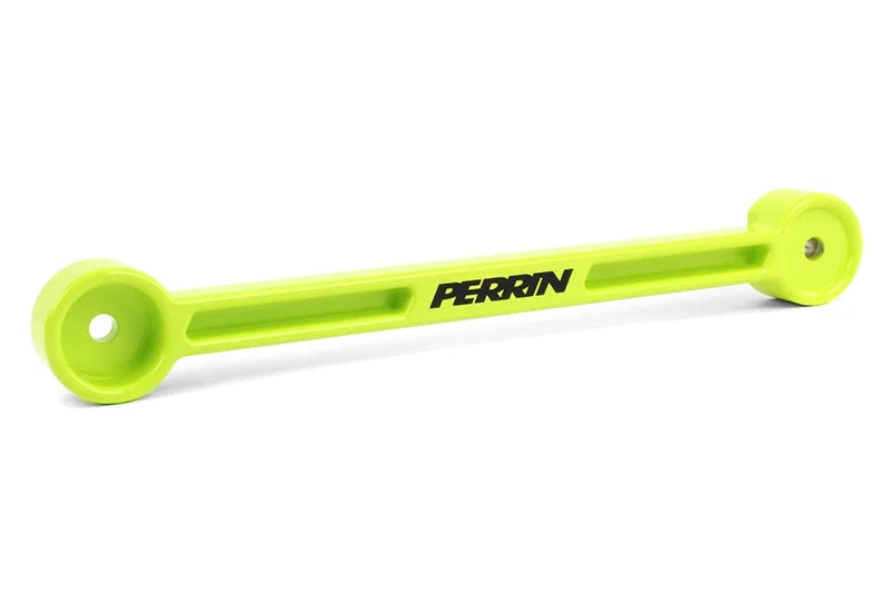 PERRIN 02-25 Subaru Impreza/WRX/STI & 13-25 Crosstrek/BRZ/FR-S/GR86/GR86 Battery Tie Down - Neon Yel - Detail View