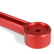 Load image into Gallery viewer, PERRIN 02-25 Subaru Impreza/WRX/STI &amp; 13-25 Crosstrek/BRZ/FR-S/GR86/GR86 Battery Tie Down - Red - Side View