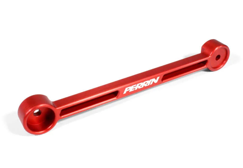 PERRIN 02-25 Subaru Impreza/WRX/STI & 13-25 Crosstrek/BRZ/FR-S/GR86/GR86 Battery Tie Down - Red - Installation View