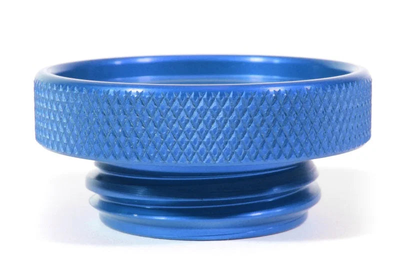 PERRIN 02-25 Subaru Impreza/WRX/STI & 13-25 Crosstrek/BRZ/FR-S/GR86/GR86 Oil Fill Cap - Blue - Main Product View