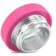 Load image into Gallery viewer, PERRIN 02-25 Subaru Impreza/WRX/STI &amp; 13-25 Crosstrek/BRZ/FR-S/GR86/GR86 Oil Fill Cap - Hyper Pink - Installation View