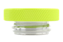 Load image into Gallery viewer, PERRIN 02-25 Subaru Impreza/WRX/STI &amp; 13-25 Crosstrek/BRZ/FR-S/GR86/GR86 Oil Fill Cap - Neon Yellow - Back View