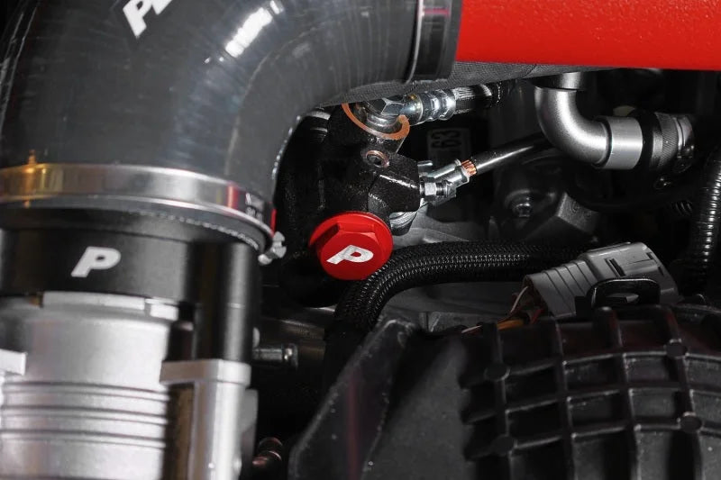 PERRIN 05-21 Subaru STI / 06-25 WRX / 05-09 LGT/OBXT Clutch Delay Valve Delete - Black - Installation View