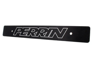 PERRIN 06-17 Subaru WRX/STI & 14-18 Forester / 22-25 BRZ/GR86 License Plate Delete - Blk - Side View