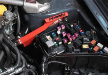Load image into Gallery viewer, PERRIN 08-14 Subaru STI / 07-09 Legacy GT &amp; OBXT Master Cylinder Bracket - Red - Main Product View