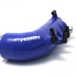 Load image into Gallery viewer, PERRIN 08-14 Subaru WRX / 04-13 Forester XT / 05-09 LGT/OBXT Turbo Inlet Hose - Blue - Installation View