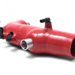 Load image into Gallery viewer, PERRIN 08-14 Subaru WRX / 04-13 Forester XT / 05-09 LGT/OBXT Turbo Inlet Hose - Red - Installation View