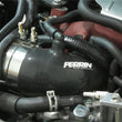 Load image into Gallery viewer, PERRIN 08-14 Subaru WRX / 04-13 Forester XT / 05-09 LGT/OBXT Turbo Inlet Hose - Black - Installation View