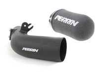 Load image into Gallery viewer, PERRIN 08-14 Subaru WRX / 08-15 STI Cold-Air Intake - Black - Back View