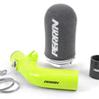 Load image into Gallery viewer, PERRIN 08-14 Subaru WRX / 08-15 STI Cold-Air Intake - Neon Yellow - Installation View
