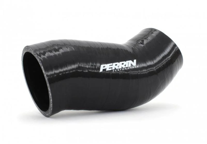 PERRIN 08-14 Subaru WRX / 08-21 STI / 05-09 LGT/OBXT AFTA-MAF Intake Tube Air-Box to Inlet Hose - Bk - Side View