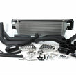 Load image into Gallery viewer, PERRIN 08-14 Subaru WRX Front Mount Intercooler Boost Tubes + Hardware - Black Tubes - Side View