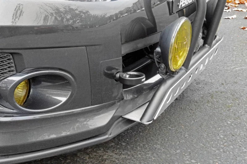 PERRIN 08-14 Subaru WRX & STI / 08-11 Impreza / 05-09 Legacy Tow Hook Kit (Front) - Flat Black - Additional View 5