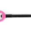 Load image into Gallery viewer, PERRIN 08-14 Subaru WRX &amp; STI / 08-11 Impreza / 05-09 Legacy Tow Hook Kit (Front) - Hyper Pink - Installation View