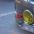 Load image into Gallery viewer, PERRIN 08-14 Subaru WRX &amp; STI / 08-11 Impreza / 05-09 Legacy Tow Hook Kit (Front) - Red - Installation View
