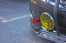 Load image into Gallery viewer, PERRIN 08-14 Subaru WRX &amp; STI / 08-11 Impreza / 05-09 Legacy Tow Hook Kit (Front) - Red - Installation View