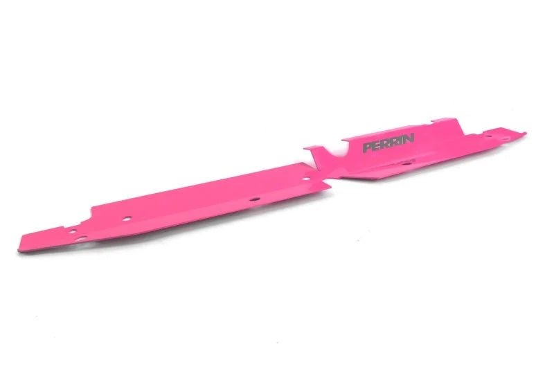 PERRIN 08-14 Subaru WRX & STI / 08-11 Impreza Radiator Shroud - Hyper Pink - Side View