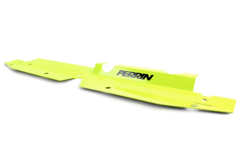 PERRIN 08-14 Subaru WRX & STI / 08-11 Impreza Radiator Shroud - Neon Yellow - Main Product View