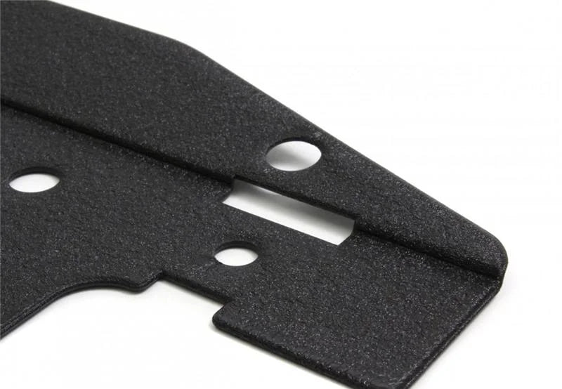 PERRIN 08-14 Subaru WRX & STI / 08-11 Impreza Radiator Shroud - Black - Back View