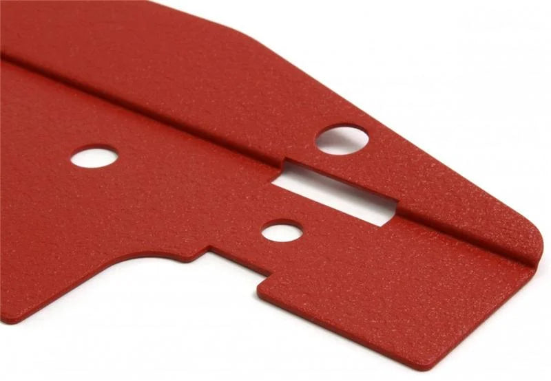 PERRIN 08-14 Subaru WRX & STI / 08-11 Impreza Radiator Shroud - Red - Back View