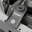 Load image into Gallery viewer, PERRIN 08-14 Subaru WRX / STI Upper Radiator Bracket Set - Black - Side View