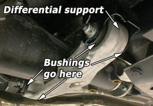 Load image into Gallery viewer, PERRIN 08-14 Subaru WRX/STI / 08-11 Impreza / 09-13 Forester XT Diffrential Subframe Lockdown System - Main Product View