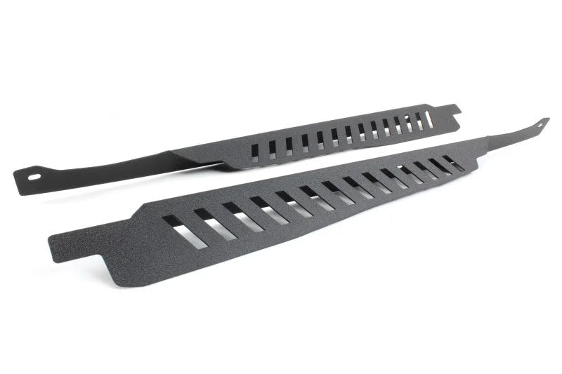 PERRIN 08-14 Subaru WRX/STI / 08-11 Impreza Fender Shroud Set - Black - Installation View